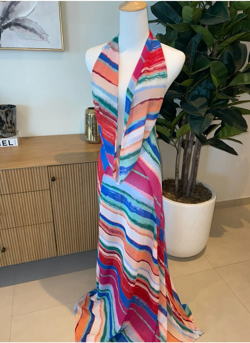 Itty Bitty Kinis April Plunge Dress Multi