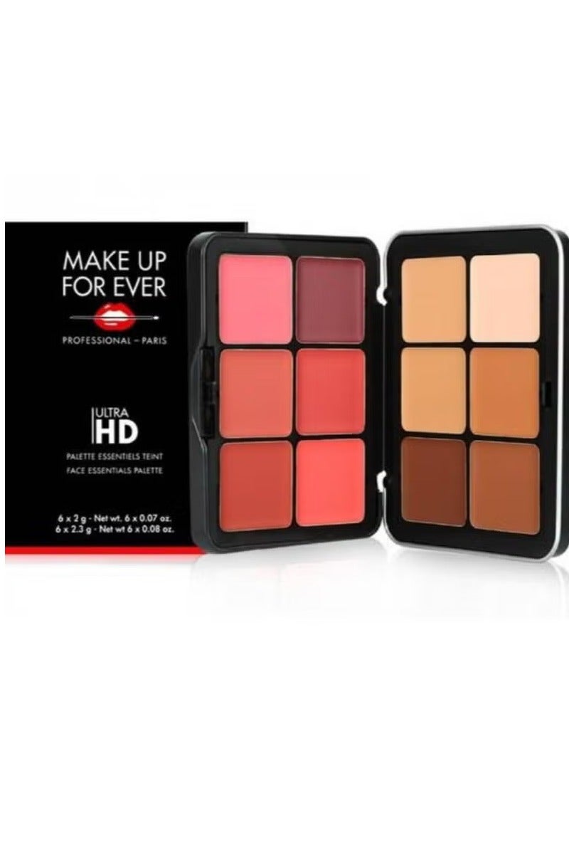 ميك اب فور ايفر مجموعة كريم أساس وأحمر خدود ألترا إتش دي من ميك أب فور إيفر