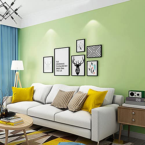 Wolpin Wall Stickers Wallpaper Trendy Home Interior (45 cm x 10 m) Living Room Decoration Self Adhesive Latest Pastel Colour DIY, Green - Image 3