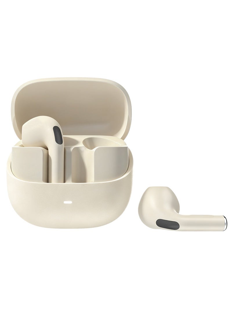ZIPFORCE True Wireless Earbuds, Semi-In-Ear Bluetooth 6.0 Headphones, Bluetooth Earbuds with Easy Touch Control, Light-Weight Comfortable Earphones Noise Reduction Clear Call, Soft Ear Tips Ergonomic Fit for Daily Use Work Study Travel - Image 1