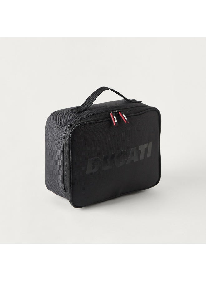 Ducati Black Lunch Bag for Men - Image 2