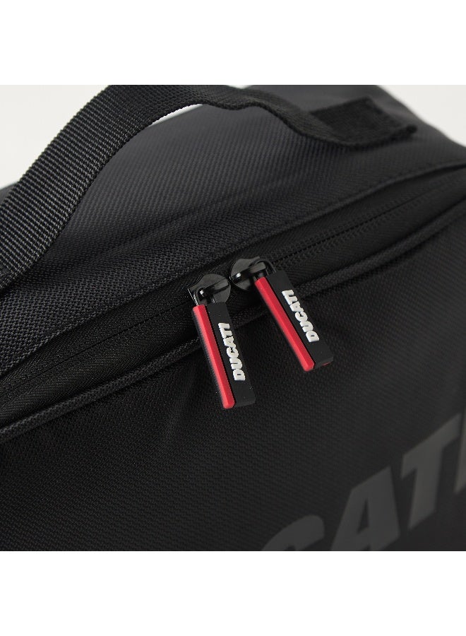 Ducati Black Lunch Bag for Men - Image 4