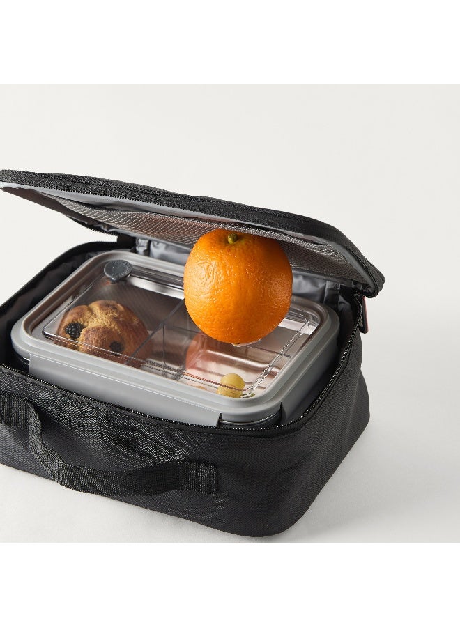 Ducati Black Lunch Bag for Men - Image 5