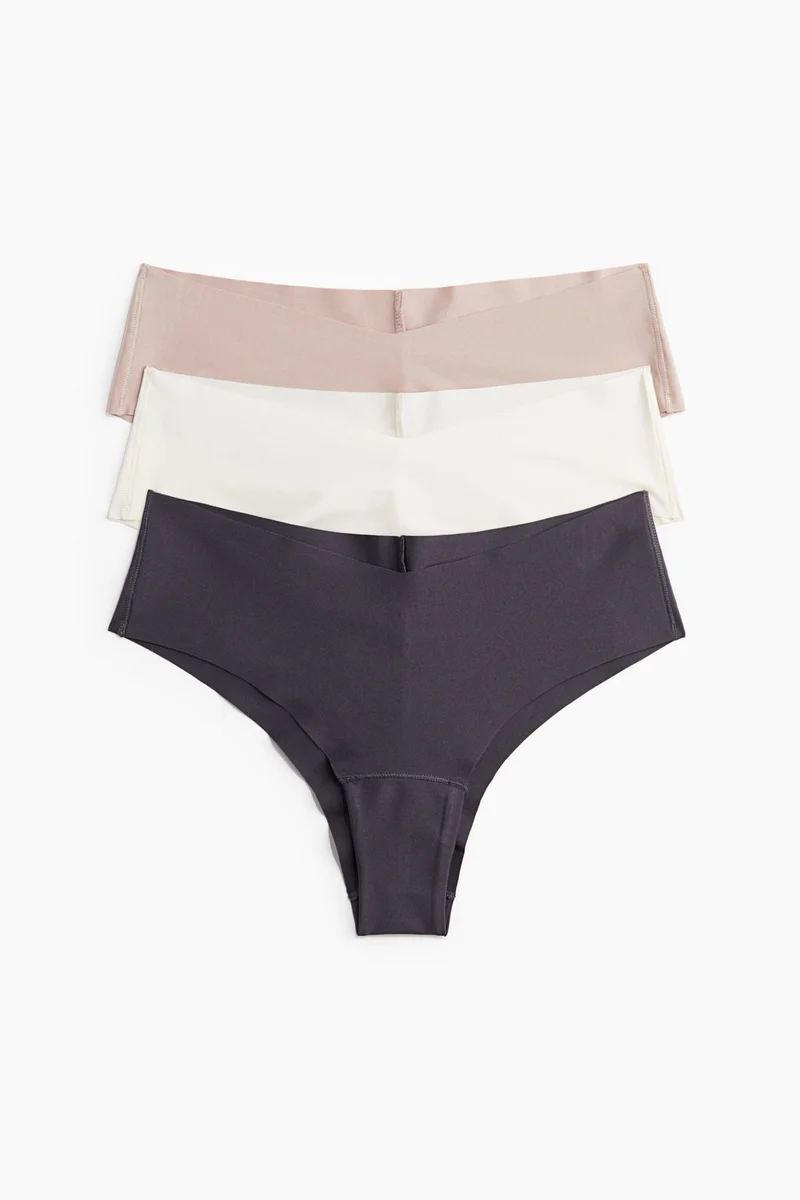 H&M 3-pack invisible hipster briefs