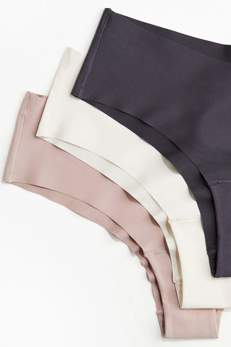 H&M 3-pack invisible hipster briefs