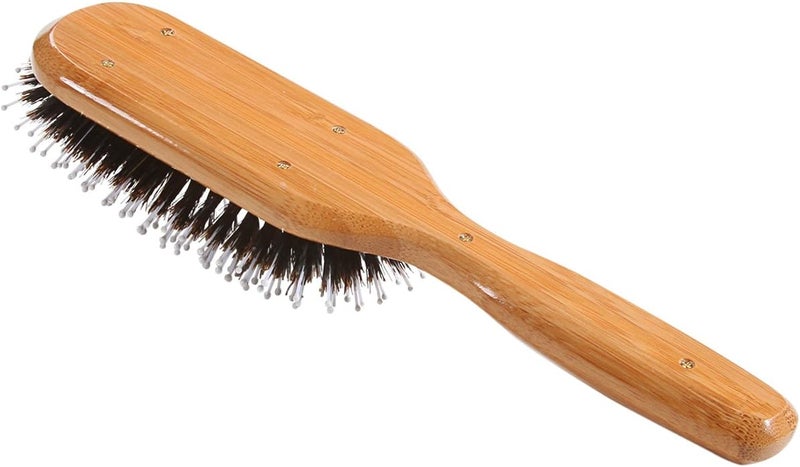 Bass Brushes Professional Hair Brush with Bamboo Handle and Natural Bristles - Image 4