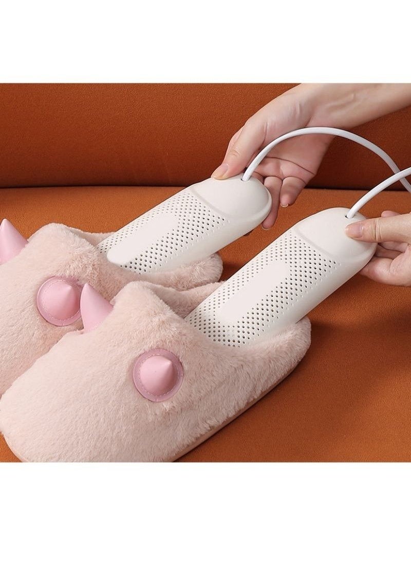 Shoe & Long Boots Dryer Portable Household Shoe Dryer Constant Temperature Sterilization Deodorization 360° Surround Heating 3 Level Timing 4H 8H 12H Flame Retardant Material Overheat Protection 12W Power - Image 5