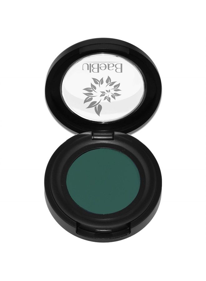 BaeBlu Hypoallergenic Eyeshadow Organic 100% Natural Finely Pressed Velvety Smooth Powder, Made in USA, Camo Green - Image 2