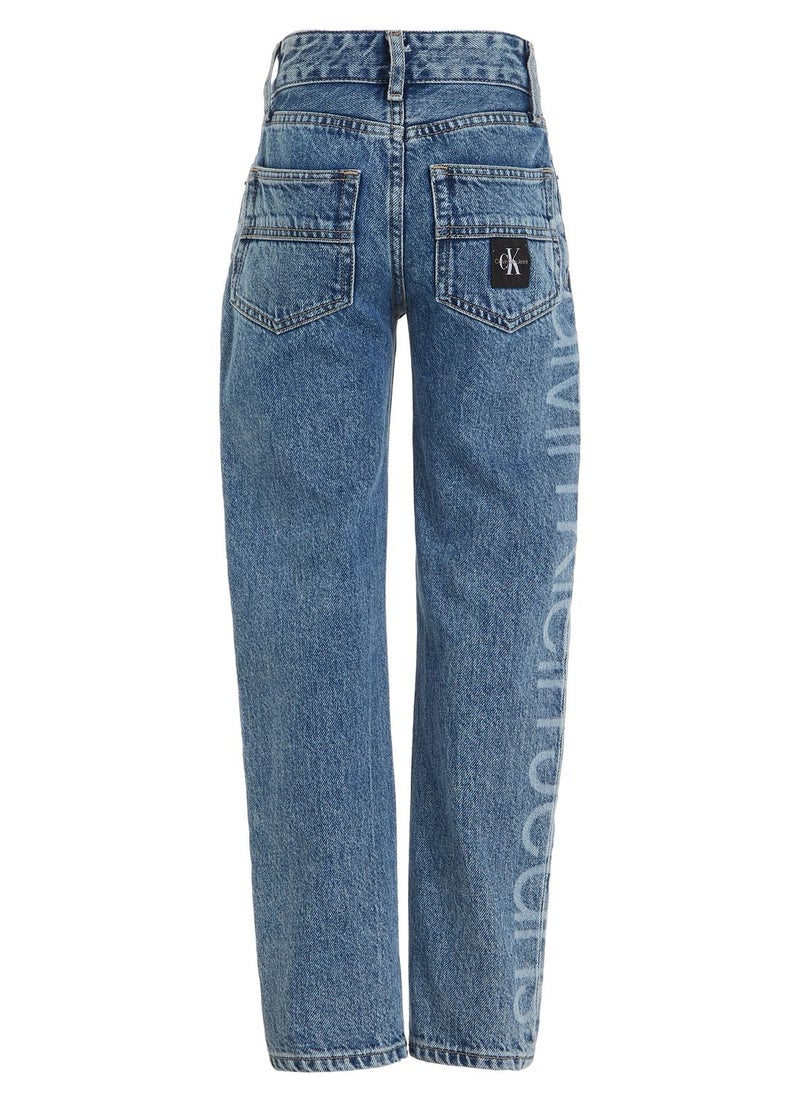 Calvin Klein Jeans - Kids Straight Fit Jeans - Image 1
