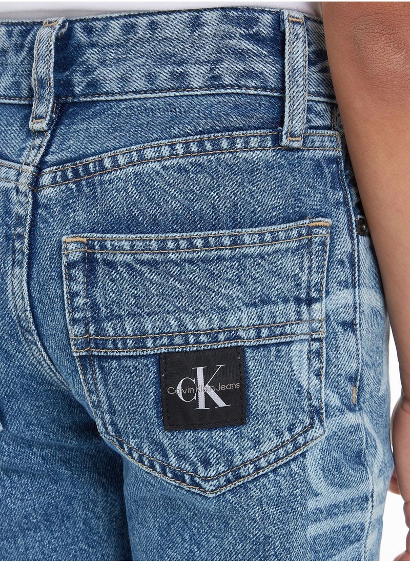 Calvin Klein Jeans - Kids Straight Fit Jeans - Image 1