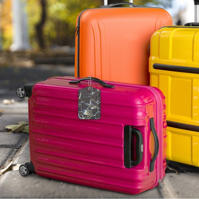 Luggage Luggage Label Pu Luggage Boarding Luggage Accessory - Image 4
