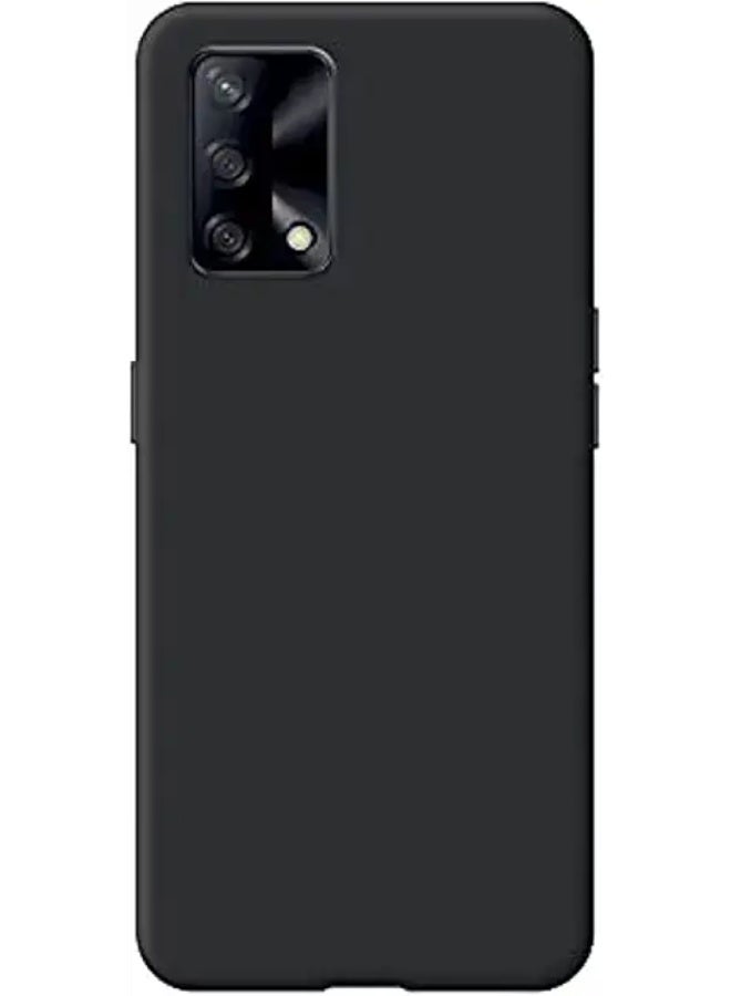 Protective Cover For Oppo  A74 , Slim Fit Soft Back TPU Case Flexible Silicone Cover Compatible For Oppo A74 - Black