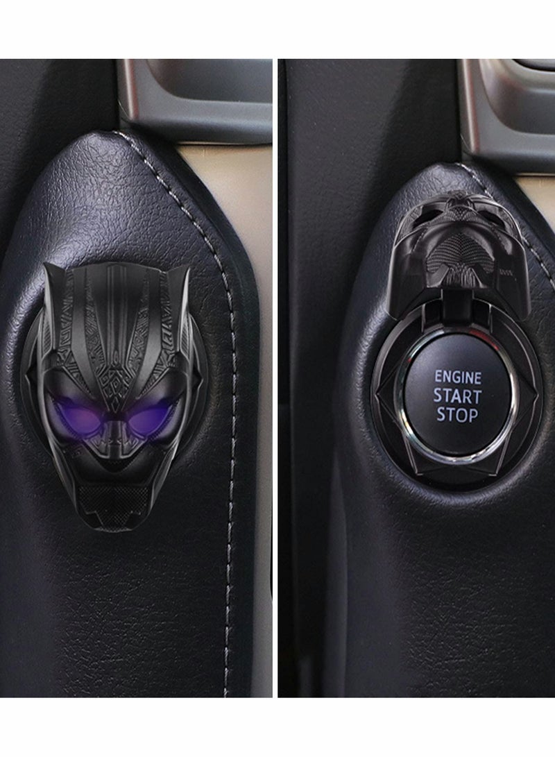 KASTWAVE Car Engine Ignition Start Stop Button Cover - Image 4