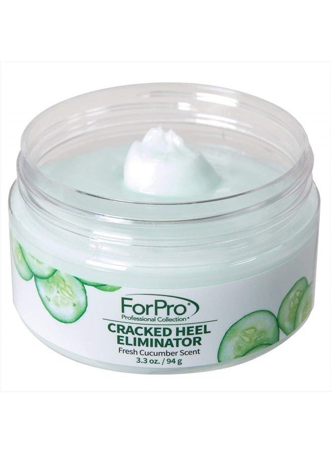 ForPro Professional Collection ForPro Cracked Heel Eliminator, Fresh Cucumber Scent, Intensive Repair Treatment for Rough, Dry & Cracked Heels, Reduces Calluses & Skin Build Up, 3.3 oz.  - Image 5