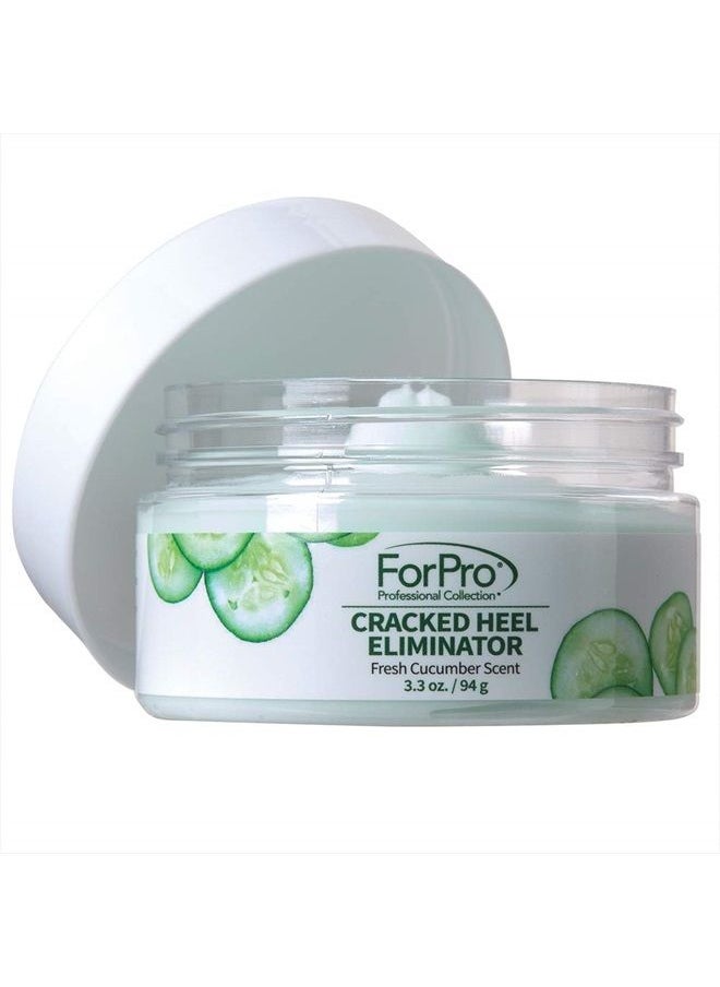ForPro Professional Collection ForPro Cracked Heel Eliminator, Fresh Cucumber Scent, Intensive Repair Treatment for Rough, Dry & Cracked Heels, Reduces Calluses & Skin Build Up, 3.3 oz.  - Image 4