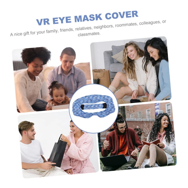 Breathable VR Headset Face Cover Elastic Sweat Band Lightweight Comfortable Fit - Image 4