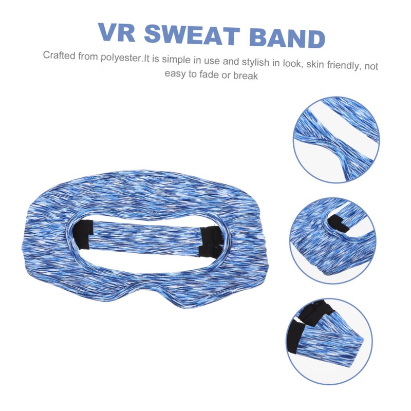 Breathable VR Headset Face Cover Elastic Sweat Band Lightweight Comfortable Fit - Image 5