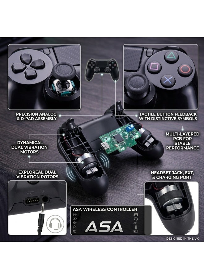 أيه أس أيه وحدة تحكم لاسلكية للألعاب من ASA لبلايستيشن 4 - Image 2