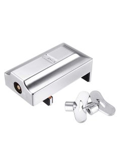 Sliding Window Door Lock with 2 Keys, Adjustable Zinc Alloy Anti Theft Sash Stopper Lock For Child Security (1 Pack)