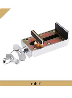 Rubik Sliding Window Door Lock with 2 Keys, Adjustable Zinc Alloy Anti Theft Sash Stopper Lock For Child Security (1 Pack)  - Image 4