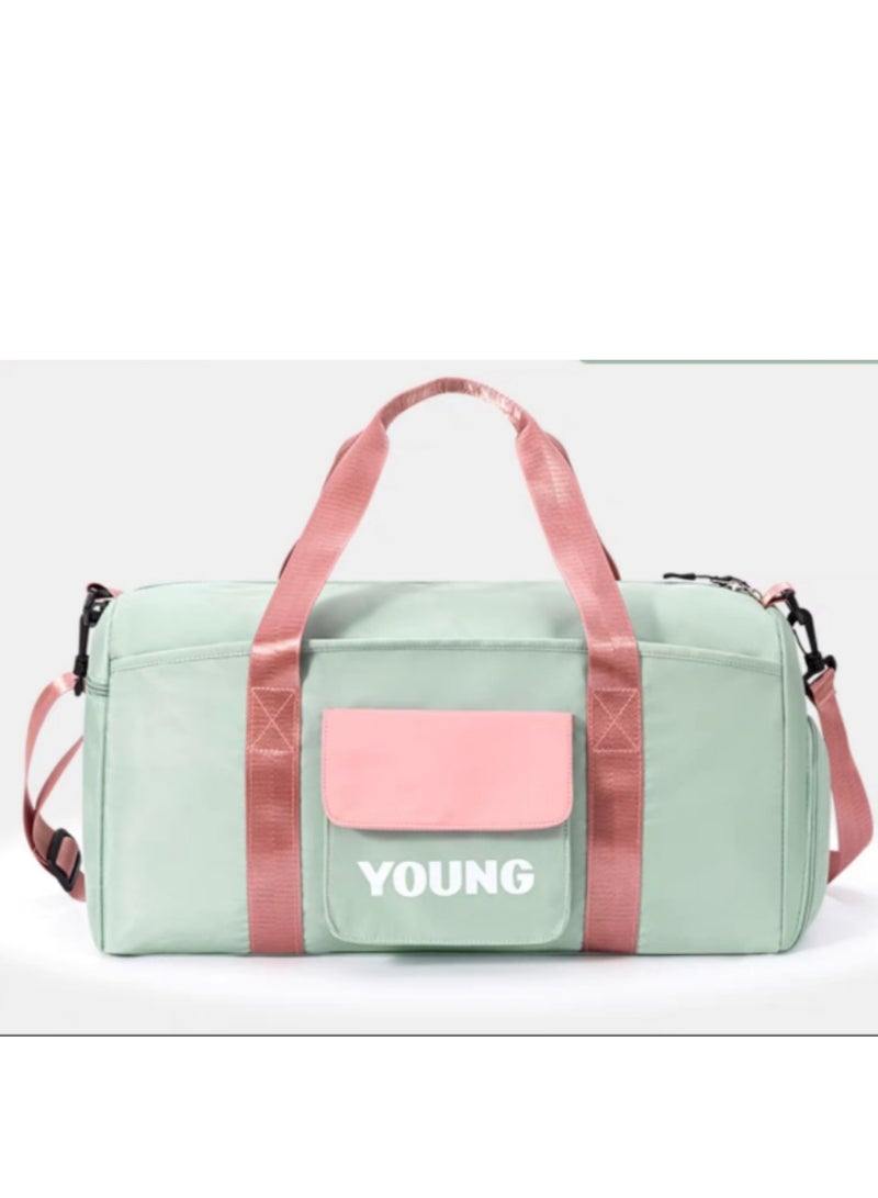YUKE Large capacity dry wet separation multifunctional fitness bag - Image 1