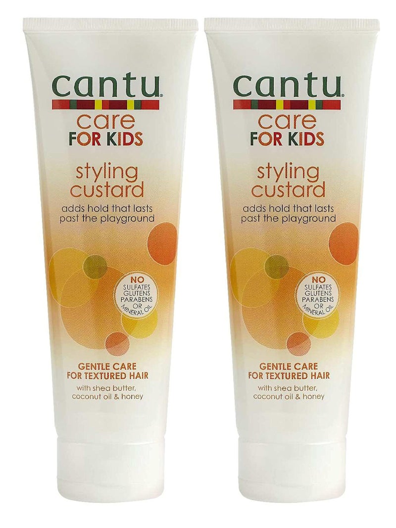 Cantu Care For Kids Styling Custard 8 Ounce Tube 235ml 2 Pack