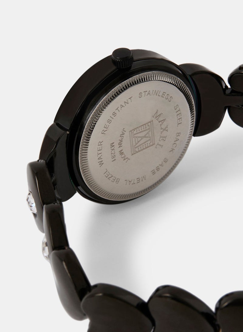 Maxel ساعة يد أنالوج للسيدات MX400 - 28 مم - Image 4