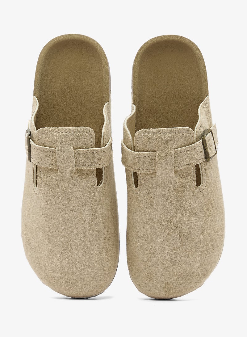 Ginger Suede Cozy Mules - Image 4