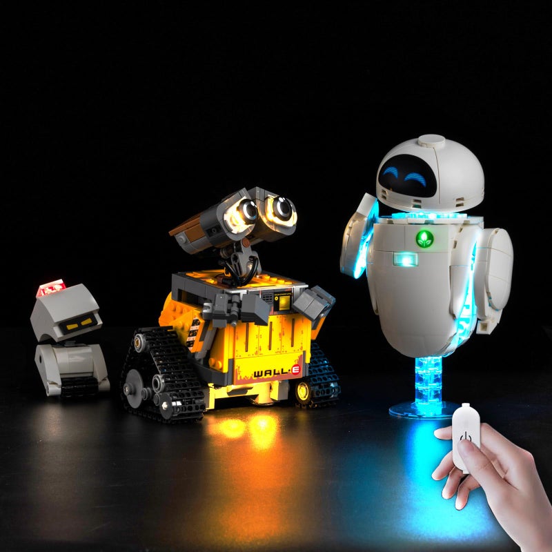 Nitemode Light Kit Compatible with Lego wallee and eve 43279 Upgraded Brightness Adjustable Lighting AccessoriesNo Model - Image 3