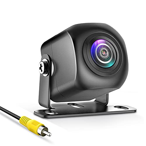 PixelMan PMD2A Backup Camera, Upgrade HD Metal 170 Degree Wide Angle Rear View Reversing Camera,Super Night Vision IP69 Waterproof Universal Reverse Rearview Cam for Car Vehicle SUV RV Pickup - Image 1