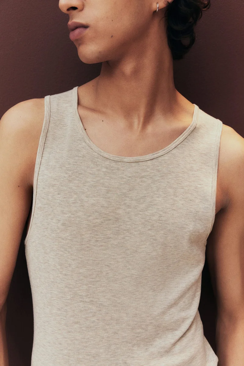 H&M  Slim Fit Vest top for Men | Best Price UAE