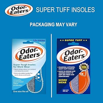 Odor-Eaters OdorEaters Ultra Comfort Insoles x 2 Plus x 1 Foot Shoe Spray 150 ml Bundle - Image 5