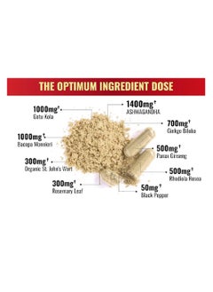 agobi 9in1 Brain Support Supplement Made with 9 Natural Ingredients - 90 Capsules  - Image 2