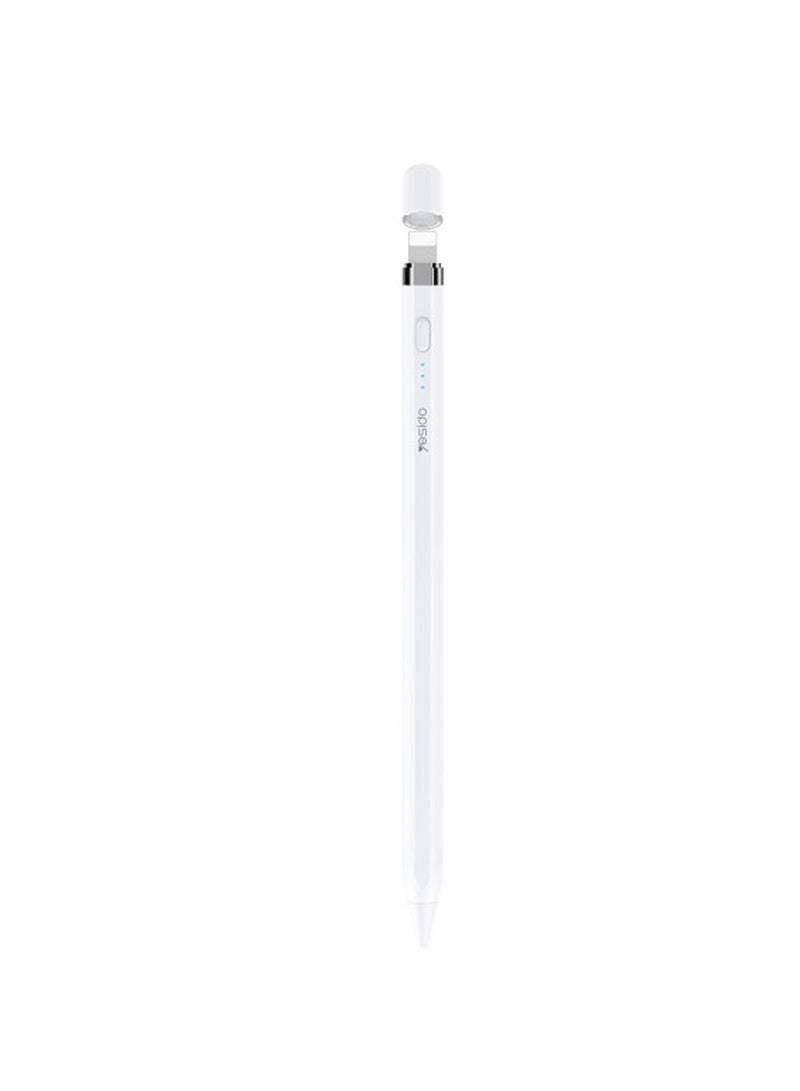 Yesido Yesido ST09 High Sensitive POM Fine Point Drawing Tablet Active Capacitive Stylus Pen for Touch Screen iPad - White  - Image 2