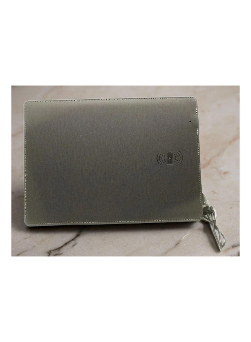 Premium 2 in 1 Mousepad with Built-in Qi Wireless Charger - Image 3