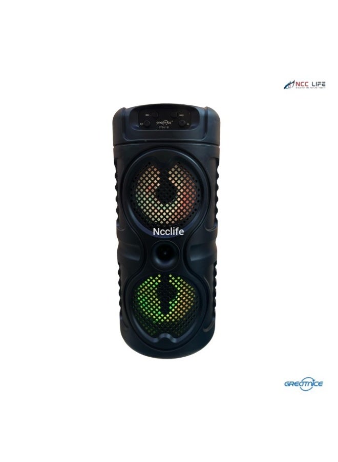 قريت نايس مكبر صوت بلوتوث محمول ٤×٢ بوصة - طراز GTS-2151 - Image 2