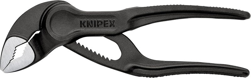 KNIPEX Mini XS Pliers Wrench - Dual Use Tool, Grey Atramentized, 100mm - Image 3