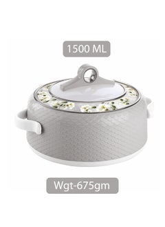 NAYASA Coral Casserole Food Warmer Stainless Steel Insulated Hotpot 3 Pc Set 1.5,2.5,3.5L  - Image 4