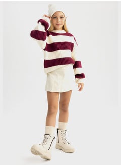 DeFacto Kids Essential Woven Midi Skirt  - Image 4