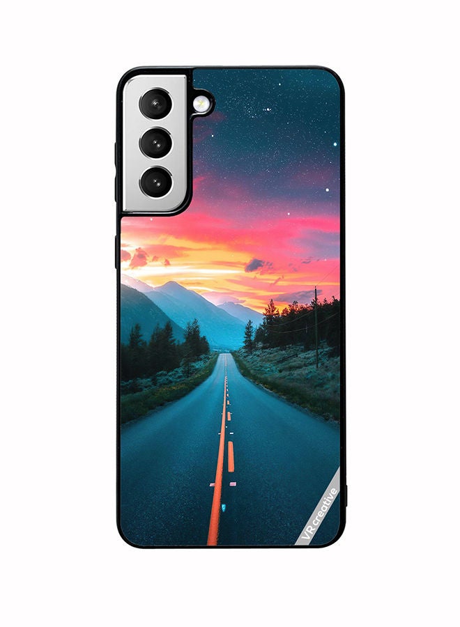 VR CREATIVE Protective Case Cover For Samsung Galaxy S22 5G Multicolur Design Multicolour - Image 1