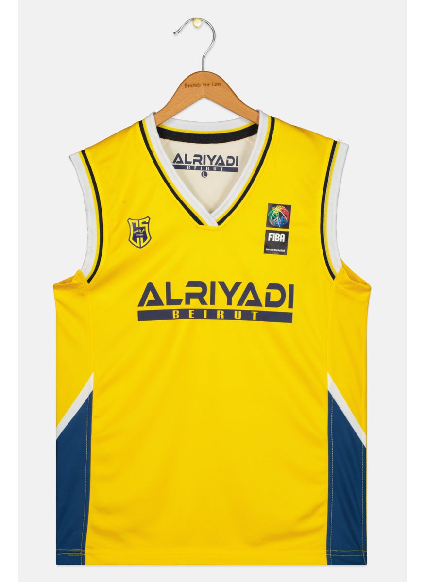 Kids Boy SAOUD 5 Sports Fit Sleeveless FIBA Jersey, Yellow - pzsku/Z118DCC4BA74BD4C20417Z/45/_/1724351058/e0aba339-dd1d-4f53-9b9e-15b6a8a9b765