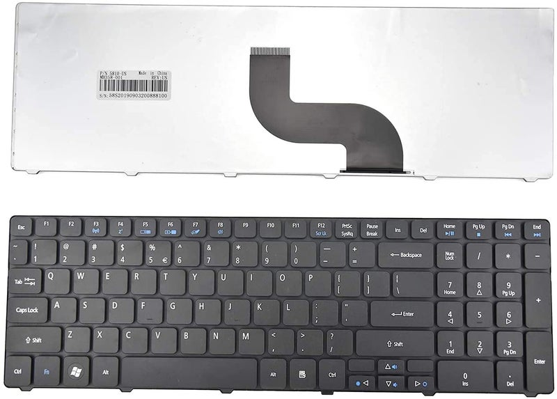 Wistar Laptop Keyboard Replacement for Acer Aspire 5810tz 5810T 5810PG 5810 5800 5750G 5750 5745 5742 5741G 5741 5740G 5740DG 5740 5739G 5739 5738ZG 5738Z 5738G 5738 5736G 5736 5625 5553 5552 5551 - Image 5