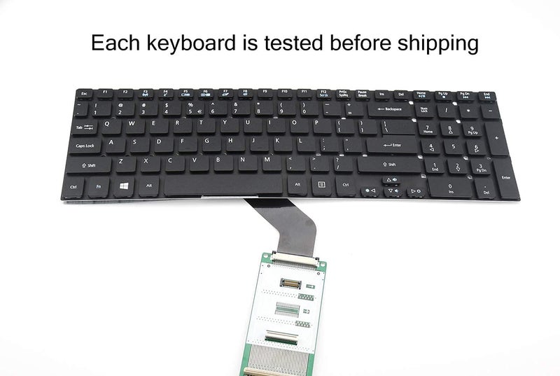 Wistar Laptop Keyboard Replacement for Acer Aspire 5810tz 5810T 5810PG 5810 5800 5750G 5750 5745 5742 5741G 5741 5740G 5740DG 5740 5739G 5739 5738ZG 5738Z 5738G 5738 5736G 5736 5625 5553 5552 5551 - Image 4