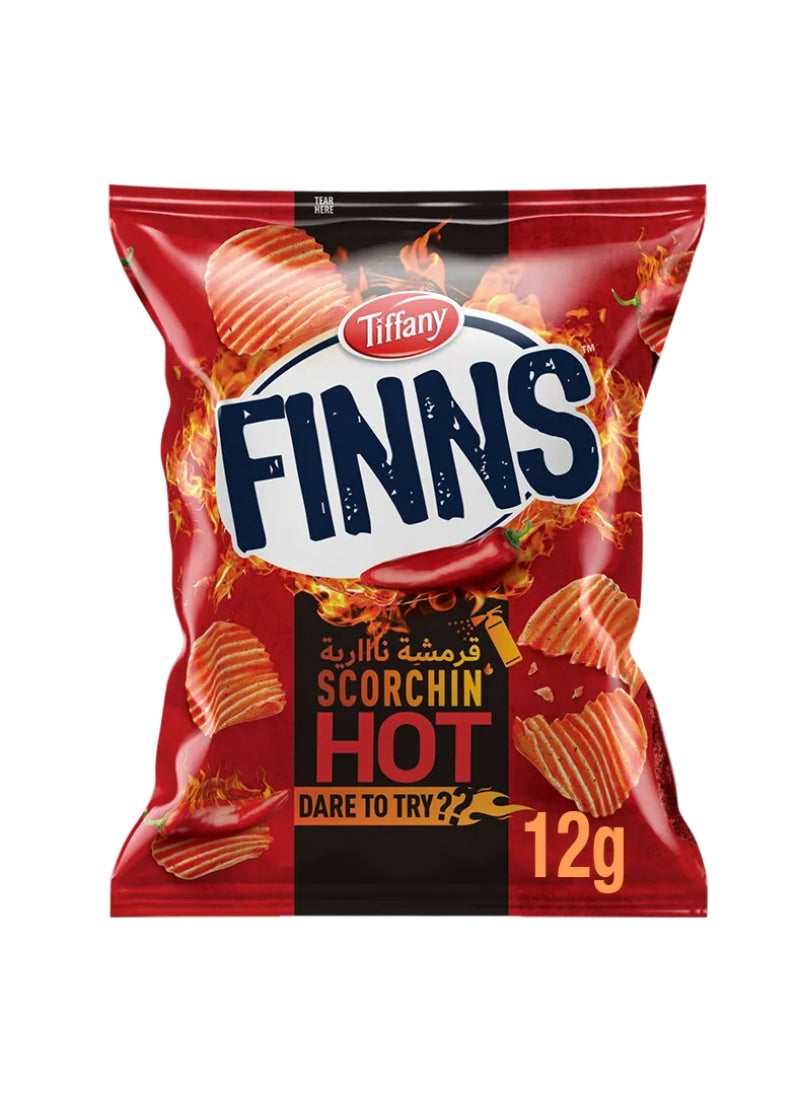 Tiffany Finns Scorchin' Hot Crinkled Potato Chips - Image 2