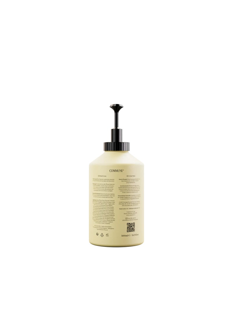 COMMUNE Seymour Hand Wash + Re-usable Pump 500ml - Image 3