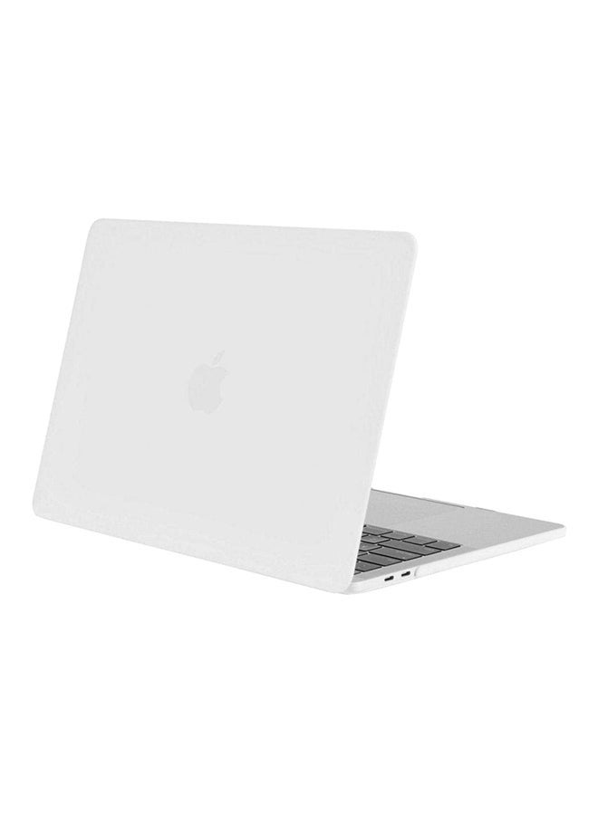 NIBEMINENT Protective Case Cover For Apple Macbook Pro 15-Inch White  - Image 1