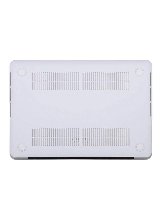 NIBEMINENT Protective Case Cover For Apple Macbook Pro 15-Inch White  - Image 2