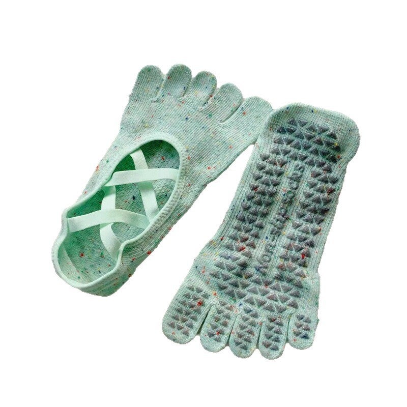 Women's Breathable Anti-Slip Toe Socks with Polka Dot - Image 5
