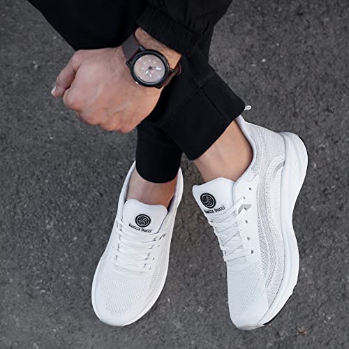 Bacca Bucci Men's White Running Shoes - 10 UK - Image 4