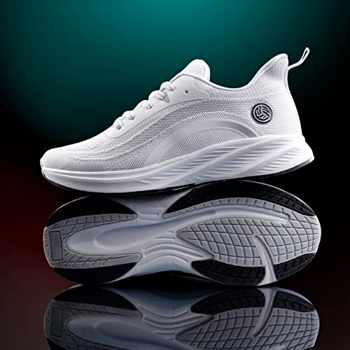 Bacca Bucci Men's White Running Shoes - 10 UK - Image 2